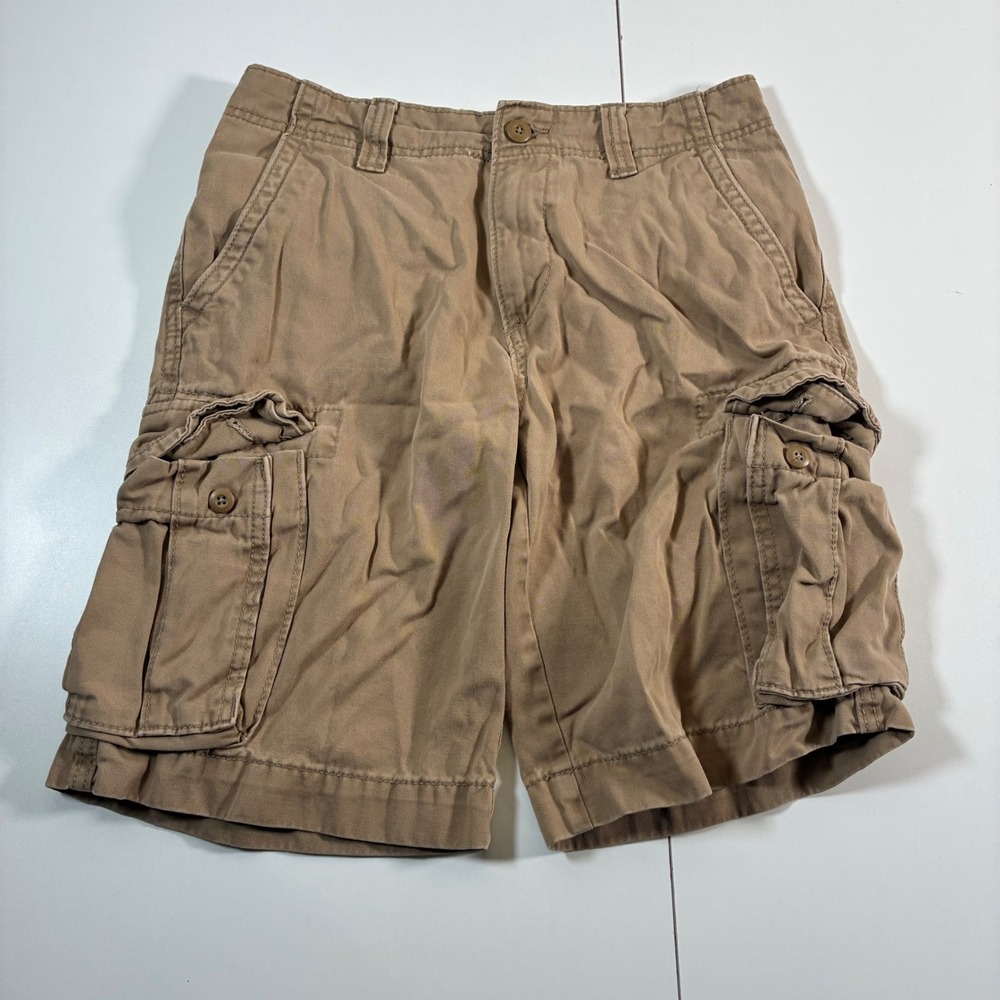 Vintage Old Navy Cargo Shorts 30 10" Multi-Pocket Rugged 90s Y2K Baggy (Tag 28)